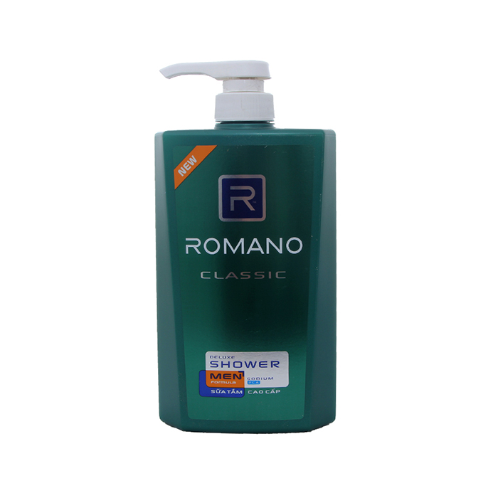 Sữa tắm Romano Classic chai 650g