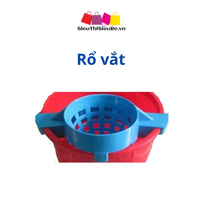 Rổ vắt cây lau sàn ướt đầu tròn