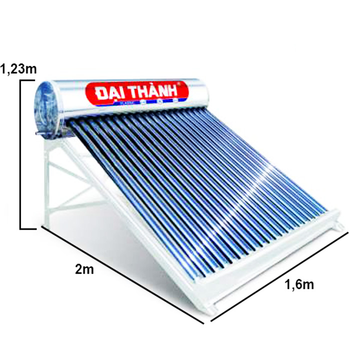 Máy nước nóng NLMT Đại Thành SUS304 180L-F58