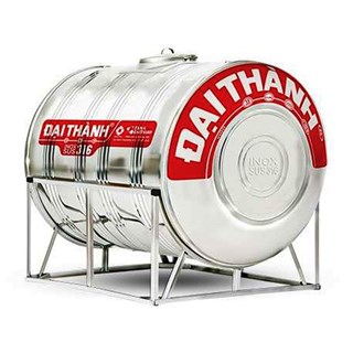 Bồn nước Inox SUS316 Đại Thành 1000L ngang