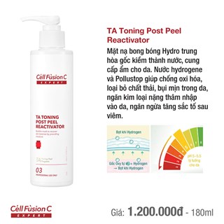  Mặt nạ bong bóng Hydro TA Toning PostPeel Reactivator