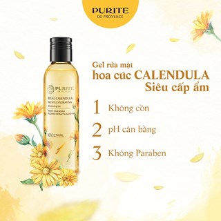 Gel Rửa Mặt Purité Dưỡng Ẩm Hoa Cúc Calendula