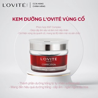 Kem dưỡng L’ovite vùng cổ Correxion Advanced Neekline Solution