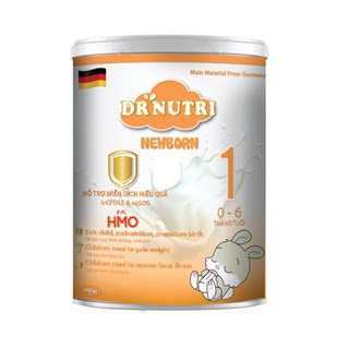 Sữa bột dinh dưỡng sơ sinh Dr Nutri Newborn 900g