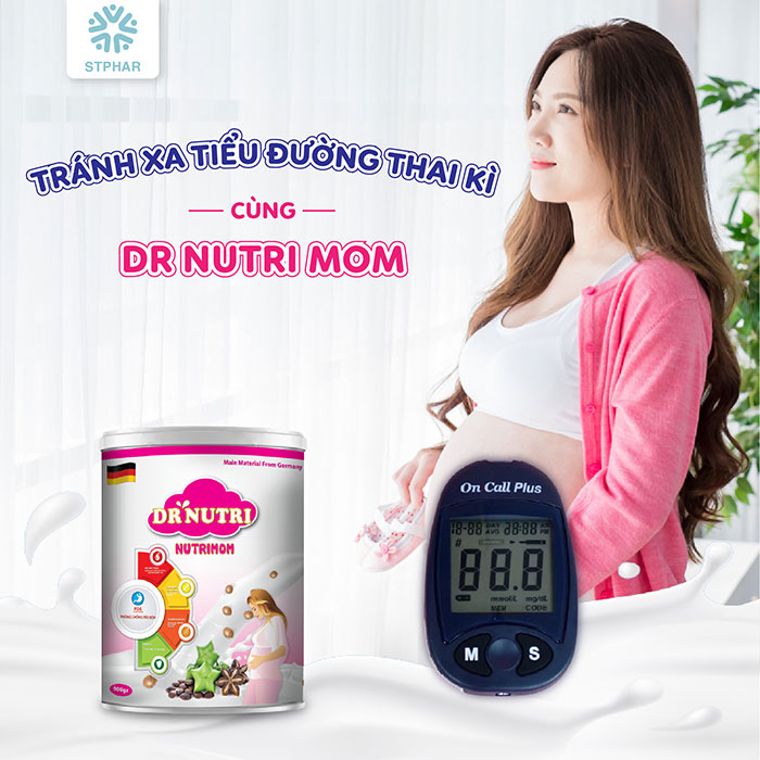  Sữa bột dành cho mẹ bầu Dr Nutri Mom 900g