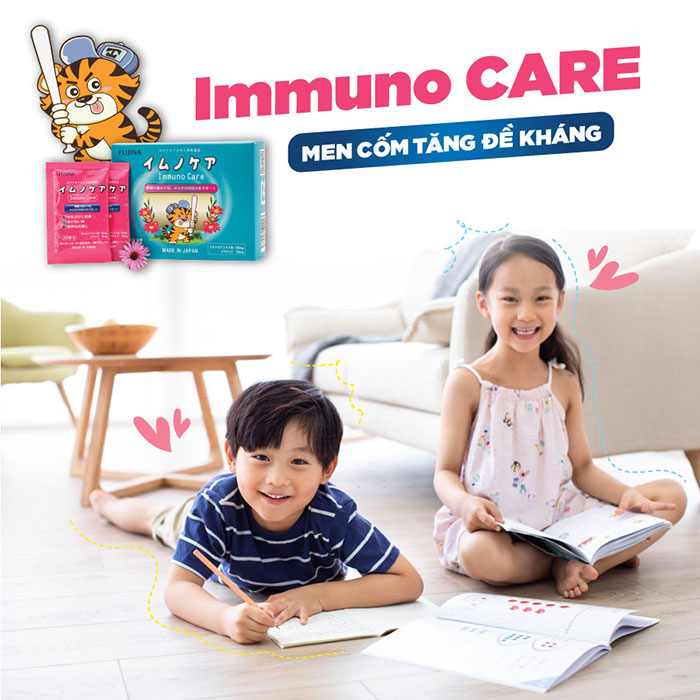 Cốm tăng cường miễn dịch cho bé Immuno Care