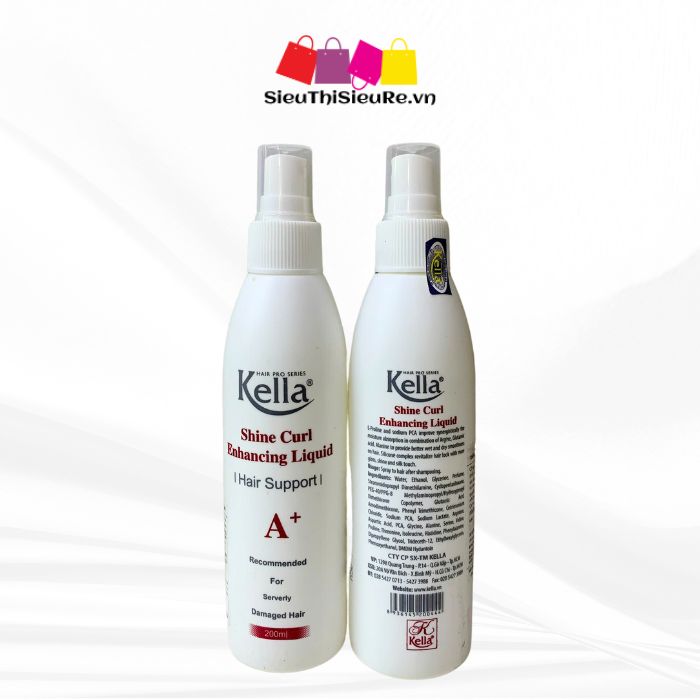 Xịt Dưỡng Tóc KELLA 200ml