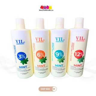 Oxy Trợ Nhuộm Bạc Hà Mát Lạnh VIL 1000ml