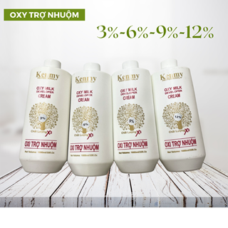 Oxy Thơm Sữa Trợ Nhuộm KENMY 1000ml