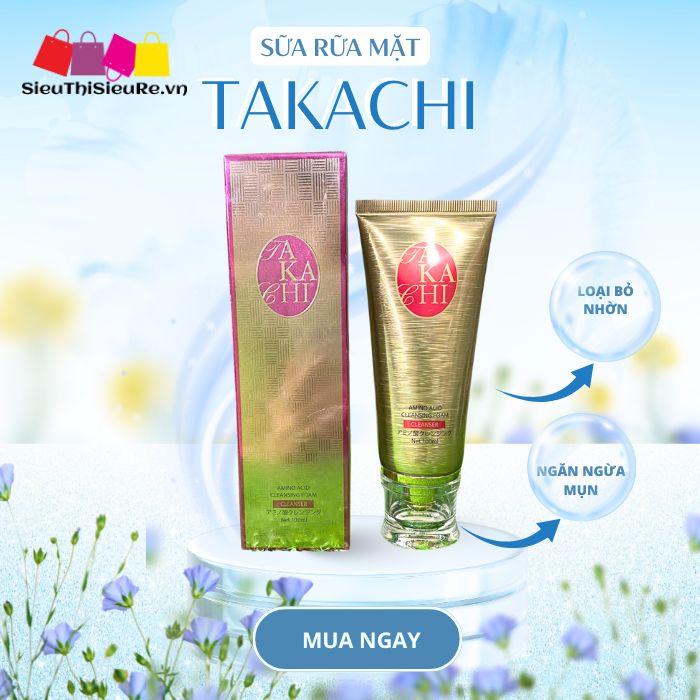 Sữa Rửa Mặt TAKACHI Dành Cho Da Dầu, Giảm Nhờn 100ml