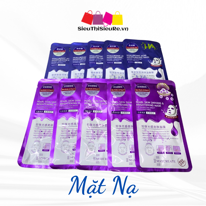 Mặt Nạ HA dưỡng sáng và cấp ẩm cho da