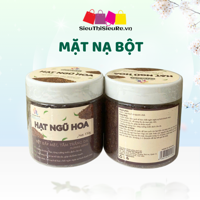 Mặt nạ bột Hạt Ngũ Hoa 150g