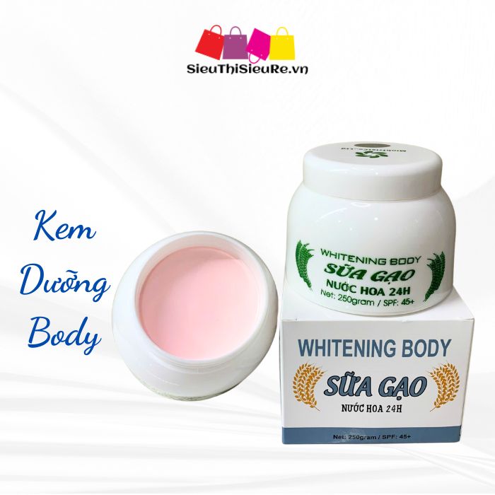 Kem body Sữa Gạo BAMBOO 250g