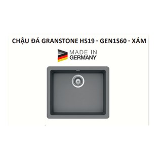Chậu đá GRANSTONE HS19 - GEN1S60 - XÁM