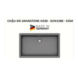 Chậu đá GRANSTONE HS20 - GEN1S80 - XÁM