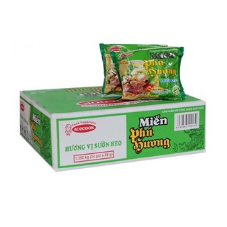 Miến sườn heo ăn liền Phú Hương (24 gói)