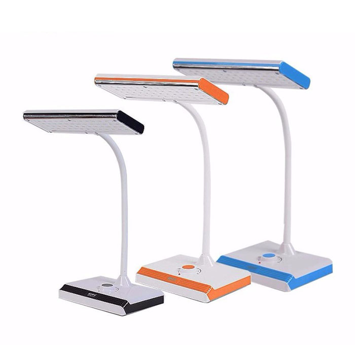 Đèn bàn KM - 6690C chống cận thị siêu sáng (ánh sáng trắng và vàng)
