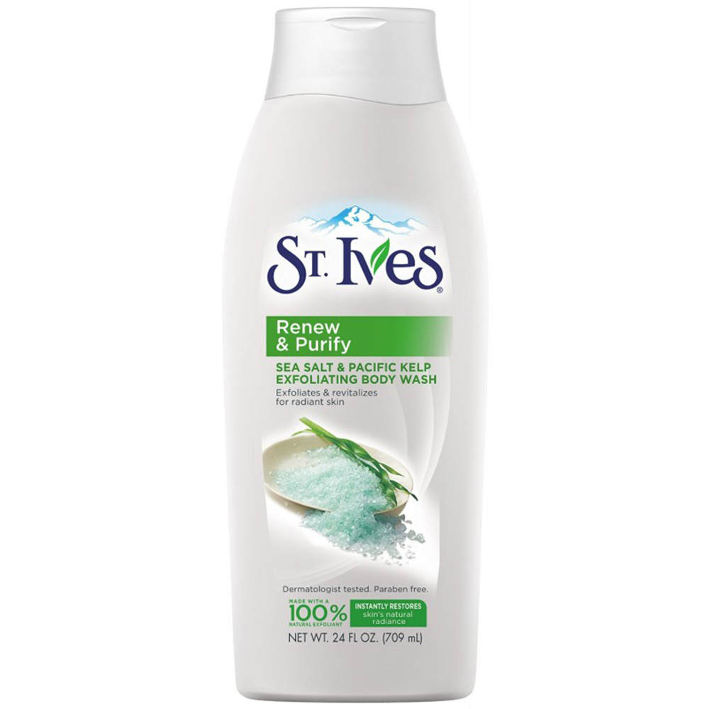 Sữa Tắm ST.Ives Muối Biển Tẩy Tế Bào Chết - 709ml