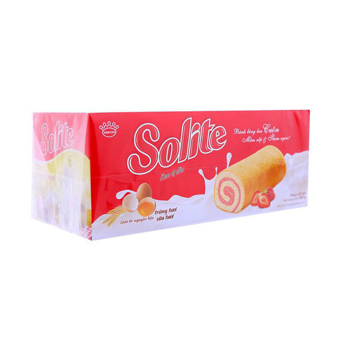 Bánh Bông Lan Cuộn Solite 