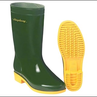 Ủng bảo hộ nhựa rêu vàng Thùy Dương